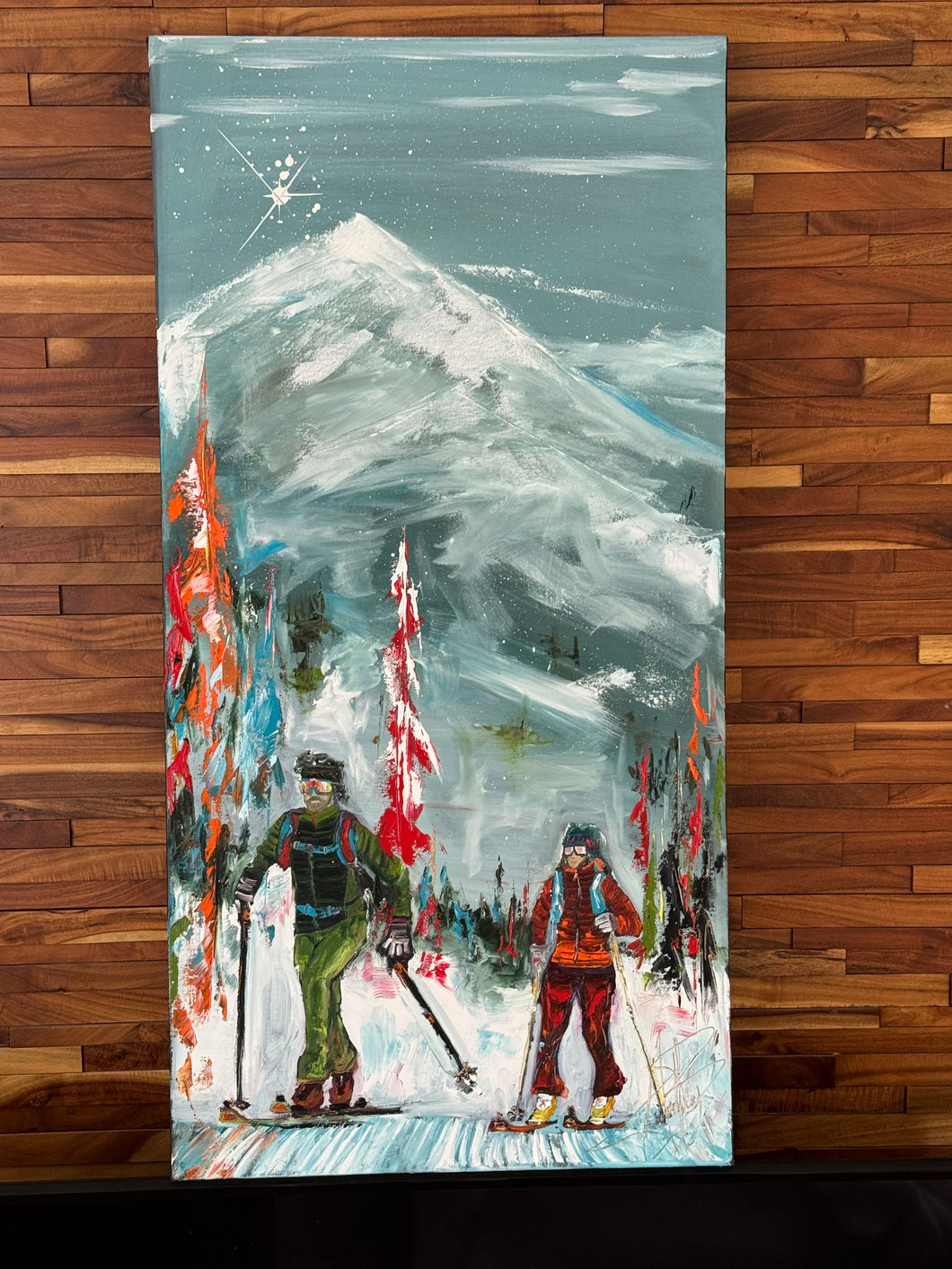 Oeuvre d’art  Un pas à la fois