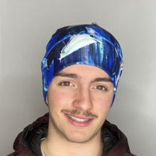 Charger l&#39;image dans la galerie, Tuque Funky - BLUE SHARK
