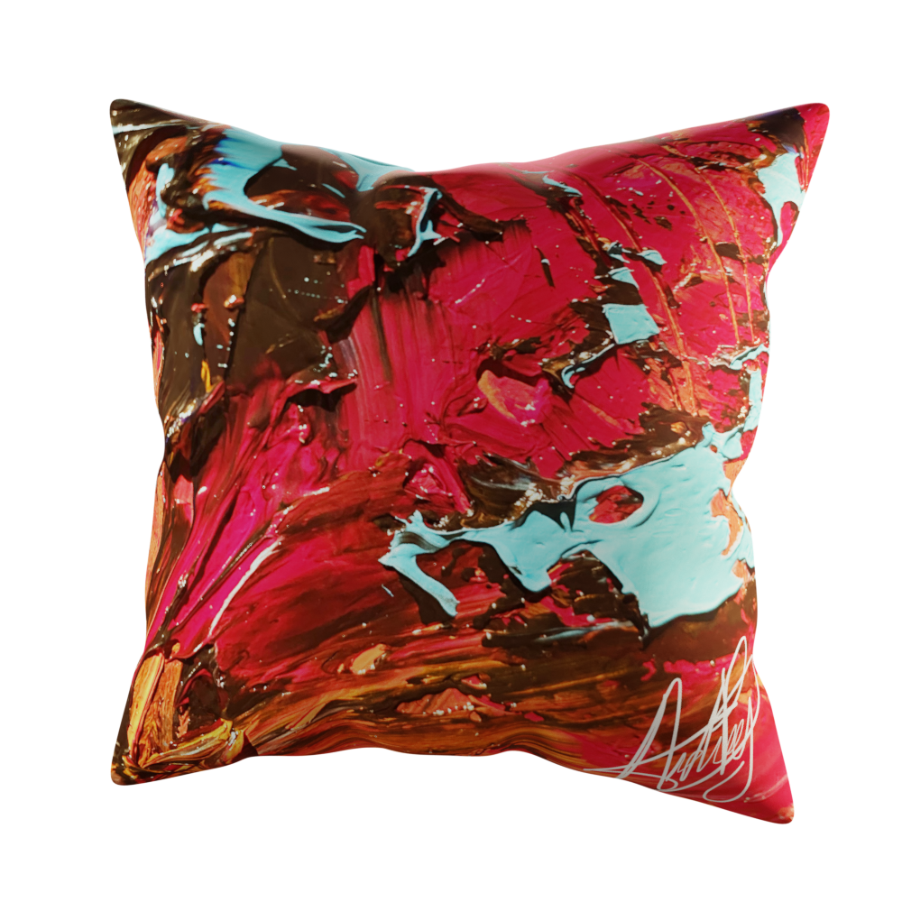Coussin Lagon Bleu