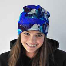 Charger l&#39;image dans la galerie, Tuque Funky - BLUE SHARK
