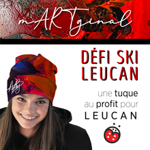 Charger l&#39;image dans la galerie, Tuque Funky - LA MIKA pour Leucan
