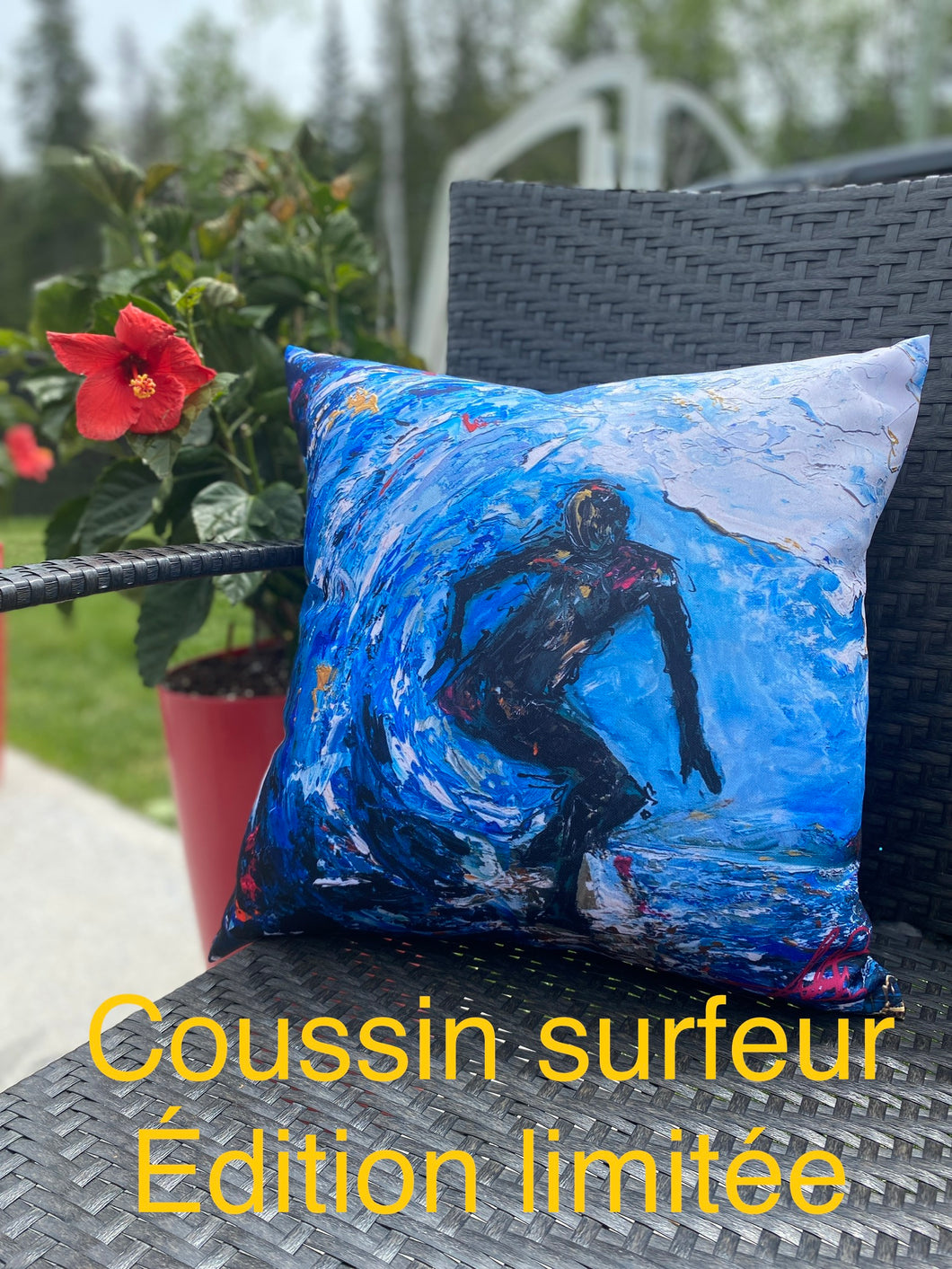 Coussin Surfeur